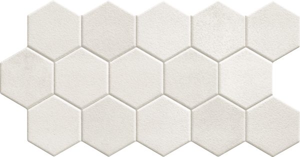 Шестиугольная белая плитка Realonda Hex White