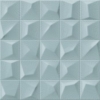 Рельефная плитка для ванной Cromatica Kleber Emerald Cifre 25x75