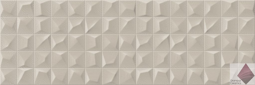 Бежевая плитка под мозаику Cromatica Kleber Vison 25x75