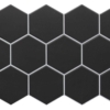Черная шестиугольная плитка Realonda Hex Black 26.5x51