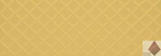 Матовая настенная желтая плитка Ape Ceramica Cloud Ultra Gold 35x100