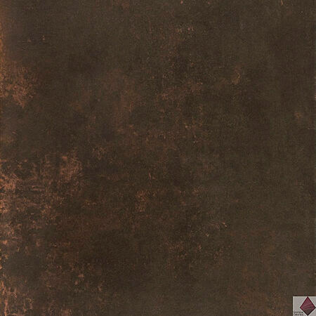 Плитка матовая темная под бетон с ржавчиной Ceracasa Evolution Bronce 49.1x49.1