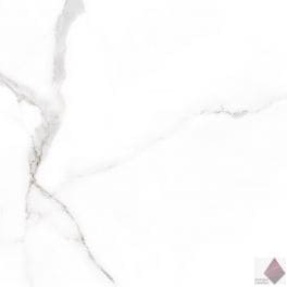 Белая матовая плитка под мрамор с разводами Cicogres Alsacia Ret.60x60