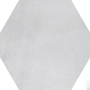 Матовая шестиугольная плитка для пола и стен Geotiles Starkhex Argent 25.8x29