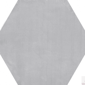 Матовая шестиугольная плитка для пола и стен Geotiles Starkhex Gris 25.8x29
