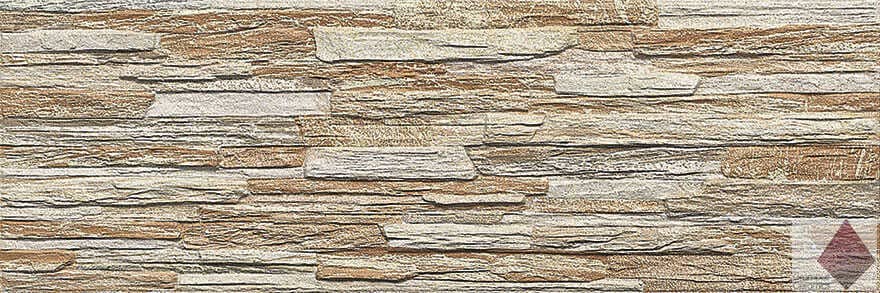 Рельефная плитка для фасада под камень Oset Laminas Escalda 16.5x50