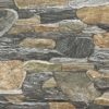 Рельефная плитка для фасада под камень Oset Risco Gris 16.5x50