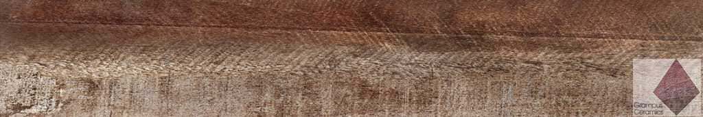 Матовая рельефная плитка под дерево Oset Sherwood Brown 15x90
