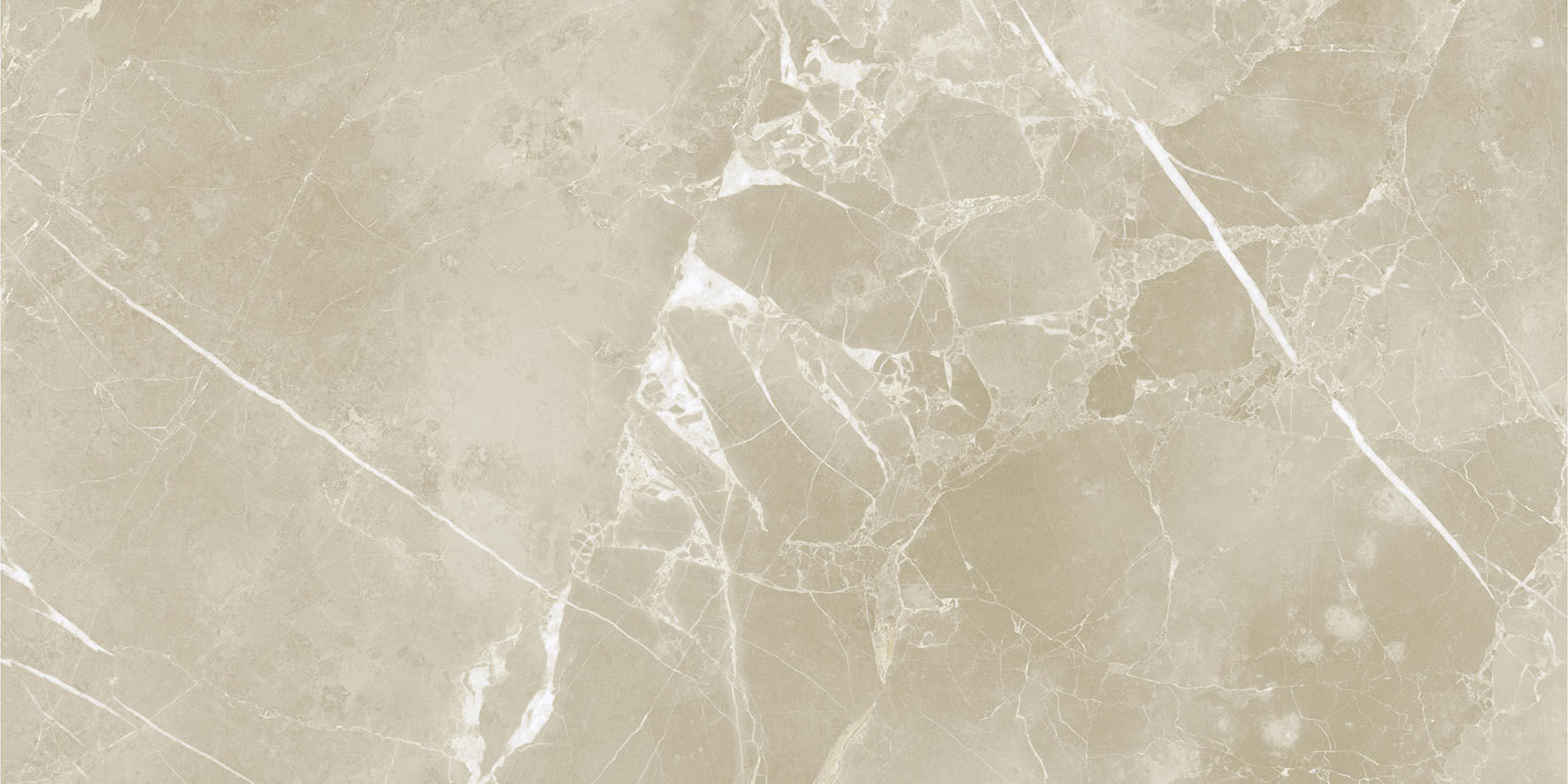 Глянцевая бежевая плитка под мрамор Pamesa Piave Cream Leviglass 60x120