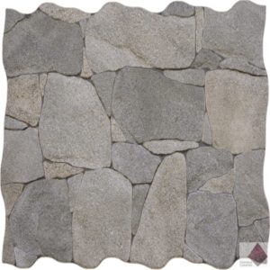 Плитка под камень рельефная Porcelanicos HDC Petra Gris 33.3x65
