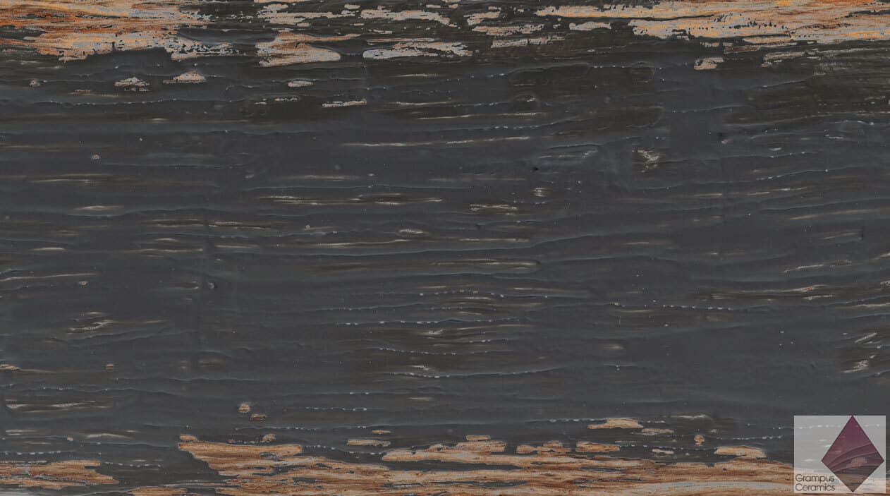 Матовая черная плитка под дерево Vallelunga Silo Wood Nero 10x70