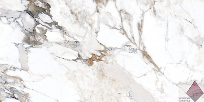 Плитка под мрамор с прожилками Vitra Marble-X Бреча Капрайа Белый 60х120