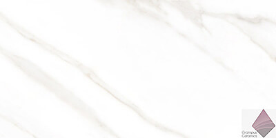 Плитка белая под мрамор глянцевая Vitra Marmori Калакатта Белый 60х120