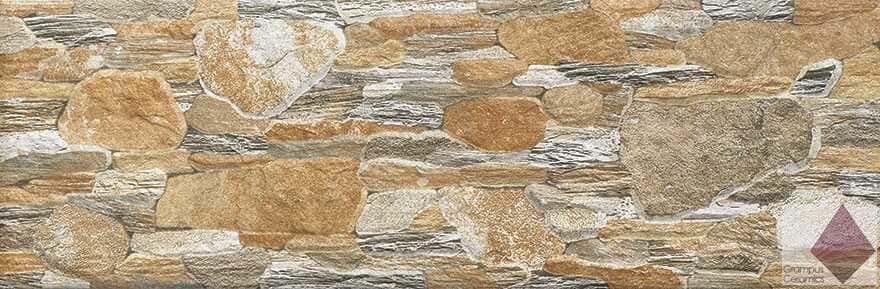 Рельефная плитка для фасада под камень Oset Risco Orce 16.5x50