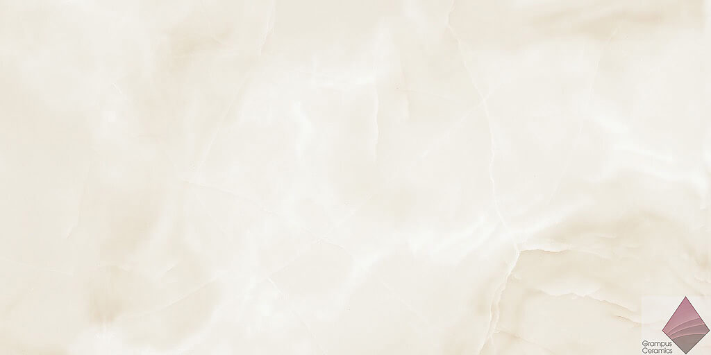 Плитка глянцевая под камень мрамор Absolut Keramika Sajalin Cream 80x160
