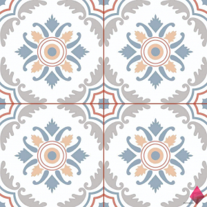 Цветная напольная плитка 45 45