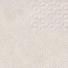 Бежевая плитка под ткань Materia Textile Ivory 25x80
