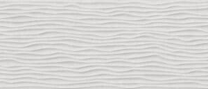 Белая плитка волны Emigres Microcemento Cooper Blanco 30x90