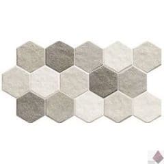 Плитка шестиугольная Realonda Stonehenge Hex Frost 26.5x51