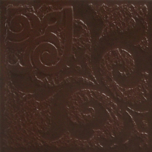 Клинкерная плитка рельефная матовая декор Керамин Каир 4Д 14.7х14.7