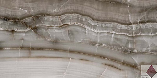 Плитка под камень оникс глянец Италия Sant Agostino Akoya Ocean 60x120