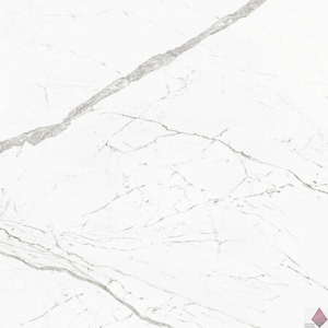 Глянцевая белая плитка под мрамор для пола Porcelanosa Baltic Brillo 59.6х59.6