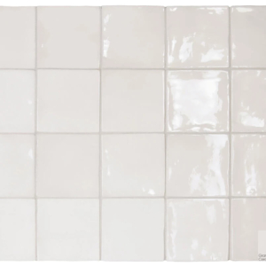 Глянцевая белая плитка для стен Equipe Manacor White 10х10