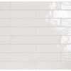 Глянцевая белая плитка кирпичик Equipe Manacor White 6.5x40