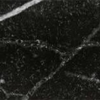 Матовая черная плитка под мрамор шеврон Oset Tinos Black Chevron 8x40