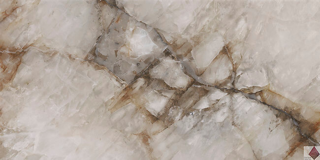 Глянцевая плитка рисунок кварц Peronda Museum Crystal Thunder/60x120/EP