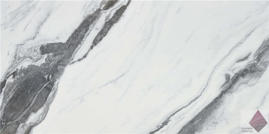 Полированная белая плитка под мрамор STn Ceramica Fiorland White Pul.60x120