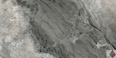 Плитка под камень серая Vitra MarbleSet Иллюжн Темно-Серый Лаппато 60x120