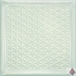 Белая глянцевая плитка для стен Aparici Glass White Brick 20.1x20.1