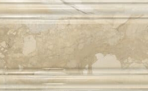 Глянцевая бежевая плитка под мрамор для стен Ape Ceramica Rex Shine Cream Boiserie 25x75