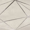 Декор с рисунком геометрия для стен Ape Ceramica Crea Décor Zig Zag Grey 30x90