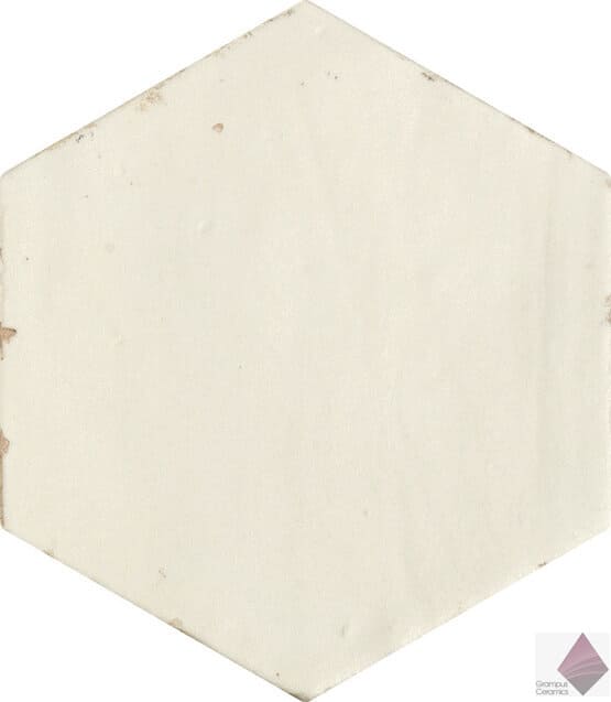 Плитка матовая шестиугольник для пола и стен CARMEN NOMADE BONE 13,9X16