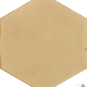 Плитка матовая шестиугольник для пола и стен CARMEN NOMADE OCRE 13.9X16