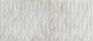 Глянцевая рельефная плитка для ванной Colorker Kristalus Eternity Pearl 31.6x100
