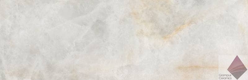 Глянцевая плитка для ванной под камень Colorker Kristalus Pearl 31.6x100