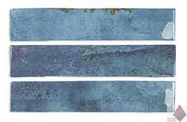 Глянцевая синяя плитка для стен DNA Tiles Enamel Ocean 5х25
