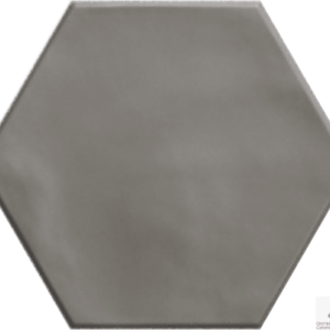 Матовая серая шестиугольная плитка для пола Ribesalbes Geometry Hex Grey Matt 15х17,3