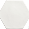 Матовая белая шестиугольная плитка для пола Ribesalbes Geometry Hex White Matt 15х17,3