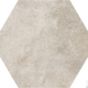 Плитка бежевая сотами ITT Ceramic Hexa Siena Sand Matt 23x27