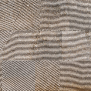 Рельефная матовая плитка под бетон для стен Keraben Rue De Paris Concept Cobre 25x70