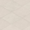 Матовая белая плитка ромб Marca Corona Chalk White RMB 18.7x32.4