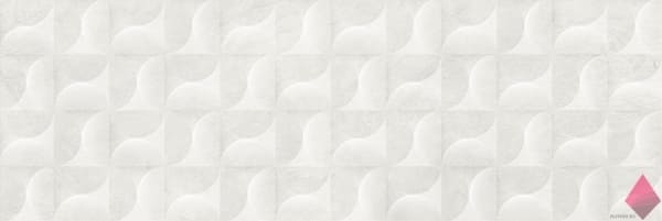 Плитка под текстиль Lauretta white wall 04 30x90