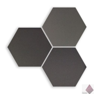 Черная плитка шестиугольная WOW Six Hexa Graphite 14X16