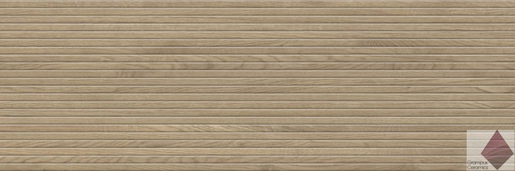 Бежевая плитка для стен рейками Cifre Dassel Oak 40x120