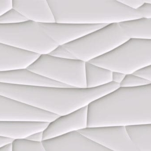 Глянцевая рельеная плитка Cifre Mojave Glaciar White 30x90