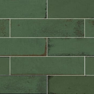 Зеленая плитка под кирпич Murus Viridi 7x28